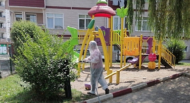 Park alanlarında bit, pire ve kene için önlem alınıyor