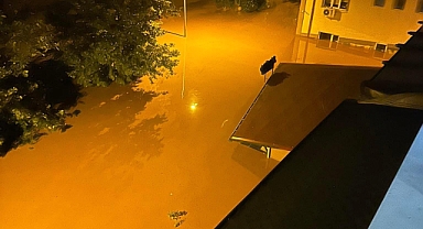 Plaka basım yeri su bastı! İşlemler bir süre yapılamayacak