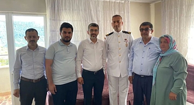 Sahil Güvenlik Komutanlığından Şehit ailesine ziyaret