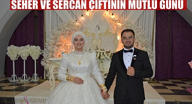 Seher ve Sercan’ın mutlu günü