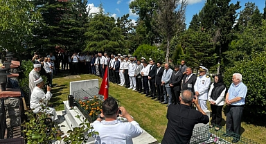 Şehitlik ziyaret edildi, dualar okundu