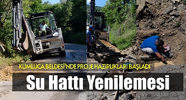 Su Hattı Yenilemesi için Müracaat Yapıldı