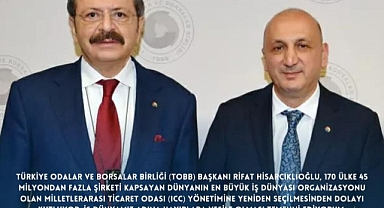 TSO Başkanı Balık, Hisarcıklıoğlu’nu tebrik etti