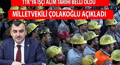 TTK’ya işçi alım tarihi belli oldu