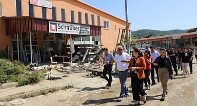 Vali Arslan, çalışmaları yerinde inceledi