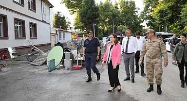 Vali Arslan, Kemer ve Yalı Mevkiinde incelemelerde bulundu
