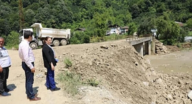 Vali Arslan, Köprü ve Köy yollarını inceledi