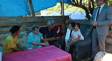 Vali Arslan, Recep Altıntırmık ve ailesini ziyaret etti
