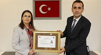 Vali, Kaymakam Vekili’ne başarılar diledi