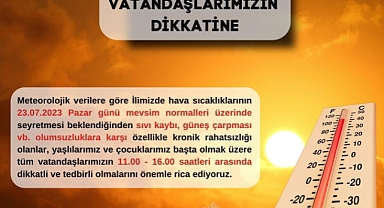 Valilik Uyardı ! Dikkatli Olun