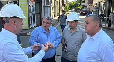 Yer altına alınacak enerji hatları ile ilgili incelemelerde bulunuldu