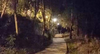 Yürüyüş yolları yeniden ışıl ışıl