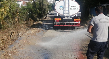 143. Sokak’ta yıkama çalışması gerçekleştirildi