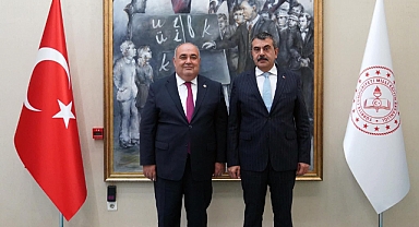 Aldatmaz’dan Milli Eğitim Bakanlığına ziyaret
