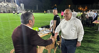 Aldatmaz, Kozcağız Belediye Spor final maçını izledi