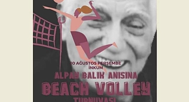 Alpay Balık anısına düzenlenecek olan Voleybol Turnuvası bu akşam