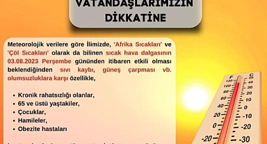 Bartın Valiliği'nden uyarı geldi