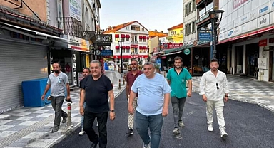 Başkan tamamlanan çalışmaları inceledi
