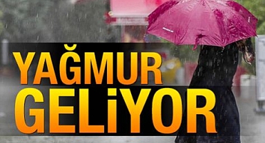 Çarşamba gününe dikkat! Yağmur geliyor…