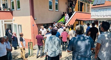 Gözyaşlarıyla uğurlandı