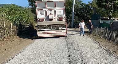 İl Özel İdaresi’nden yollara sathi kaplama