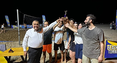 İnkum plaj voleybolu sona erdi