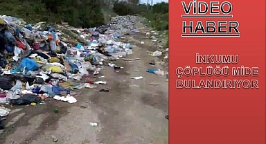 İnkumu’nda Çarpıcı Durum: Çöplük Mide Bulandırıyor!