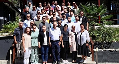 Korkmaz, idari amirlerle kahvaltıda vedalaştı