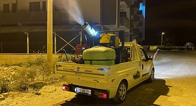 Larva ilaçlama çalışmaları devam ediyor