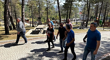 Maden, Köypark’ta ki çalışmaları inceledi