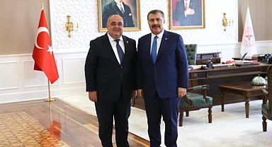 Milletvekili Aldatmaz’dan , Bakan Koca’ya ziyaret