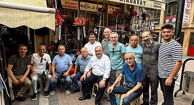 Milletvekili Aldatmaz, Esnafın talep ve sorunlarını dinledi