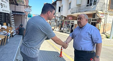 Milletvekili Aldatmaz, Esnafla bir araya geldi