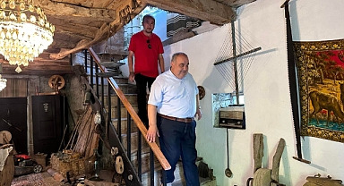 Milletvekili Aldatmaz, tarihi evi ziyaret etti
