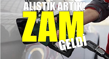 Motorine yine zam geldi!