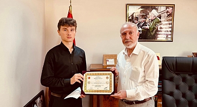 Müftü Keskin, Hafızlık belgelerini verdi
