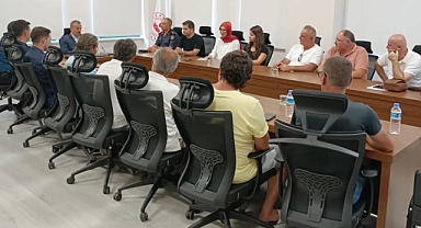Plaj işletmecileri değerlendirme toplantısı yapıldı