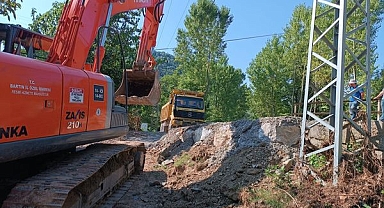 Tahkimat çalışmaları hız kesmeden devam ediyor