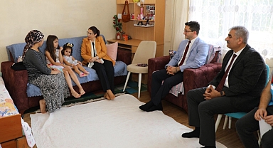 Vali Arslan’dan Yıldırım ailesine ziyaret