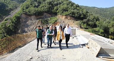 Vali Arslan , Kaymakam Kılıç’tan bilgi aldı