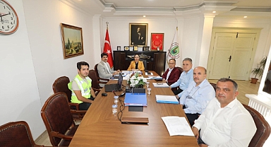 Vali Arslan, Özel İdare'den brifing aldı