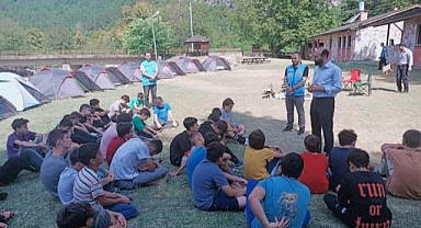 “Yazımda Kardeşlik Var” Kampında Maneviyat dersleri verildi