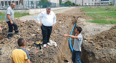 Yeni yerleşim yerlerinin su ihtiyacı karşılanıyor