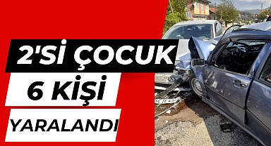2’si çocuk 6 kişi yaralandı