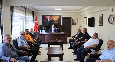 AK Parti İlçe yönetiminden hayırlı olsun ziyareti