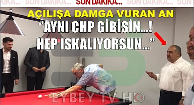 Aldatmaz ''Aynı CHP gibisin. Hep ıskalıyorsun''