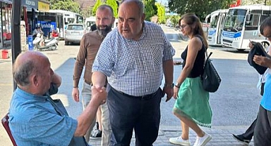 Aldatmaz, esnafı ziyaret etti