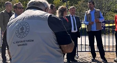 Amasra Bedesten 'de incelemeler devam ediyor