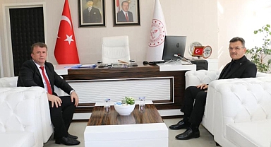 Arslan’dan Milli Eğitim Müdürü’ne ziyaret