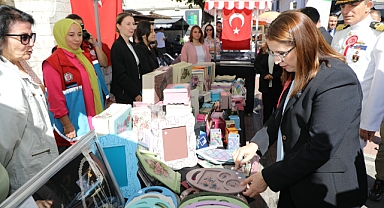 Arslan, kermese katıldı